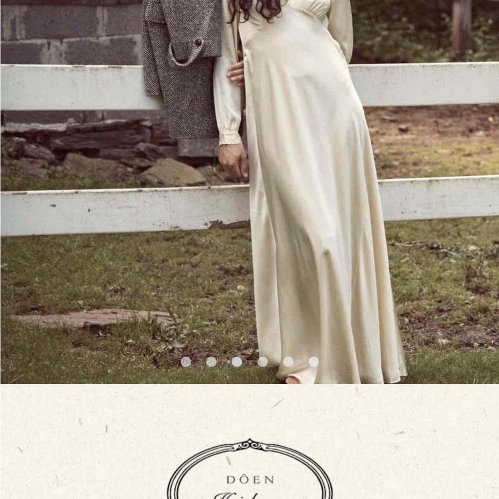 Doen Fiora Dress in Mother of Pearl (XL) - Picture 3 of 3